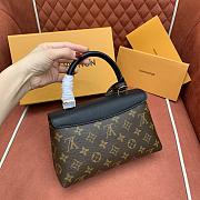 Louis Vuitton Madeleine BB Black 24.5x16x8cm - Unahubs - 4
