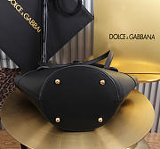 Dolce & Gabbana Capri coffa bag black 18x15x13cm - Unahubs - 5