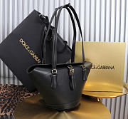 Dolce & Gabbana Capri coffa bag black 18x15x13cm - Unahubs - 2