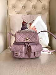 Chanel Duma Caviar pink Backpack - 20.5x20x11.5cm - 1