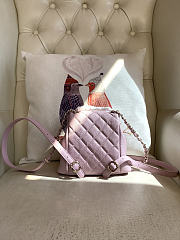 Chanel Duma Caviar pink Backpack - 20.5x20x11.5cm - 5