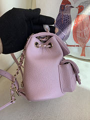 Chanel Duma Caviar pink Backpack - 20.5x20x11.5cm - 3