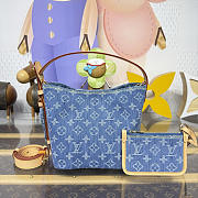 Louis Vuitton All In BB Blue Denim 18x16x12cm - Unahubs - 1