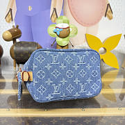 Louis Vuitton All In BB Blue Denim 18x16x12cm - Unahubs - 3