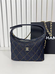 Chanel 26P Hobo Bag denim 21x19x6cm - Unahubs - 1