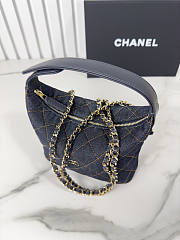 Chanel 26P Hobo Bag denim 21x19x6cm - Unahubs - 3