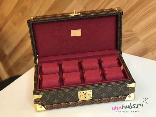 Louis Vuitton Coffret 8 Montres 35x20.5x13cm - Unahubs - 1