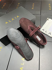 Alaïa Mesh Ballet Flats - Unahubs - 2