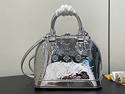 Louis Vuitton Alma Bag Silver 23.5x17.5x11.5cm - Unahubs - 3