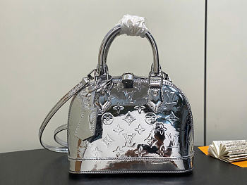 Louis Vuitton Alma Bag Silver 23.5x17.5x11.5cm - Unahubs