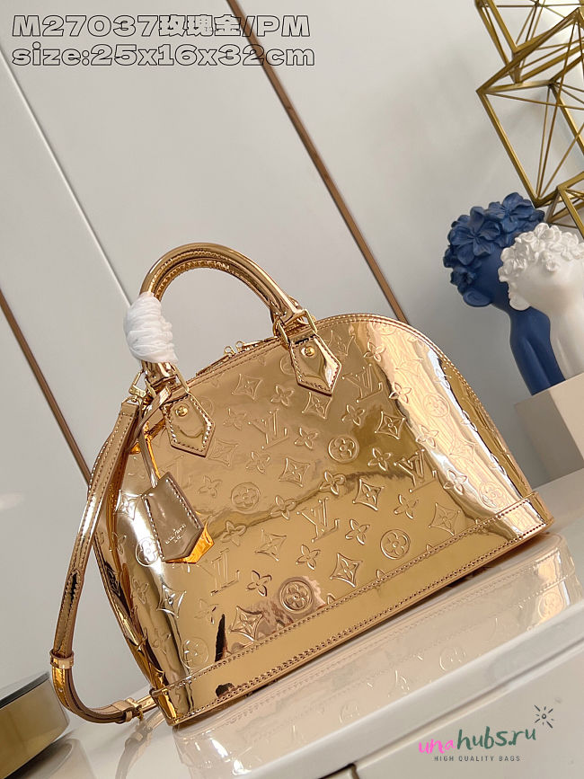 Louis Vuitton Alma GM Gold 32x25x16cm - Unahubs - 1