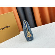 Louis Vuitton Cosmetic Pouch Denim Blue 17x12x6cm - Unahubs - 3