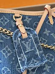 Louis Vuitton Carryall Cargo PM Denim 33.5x23x15cm - 4