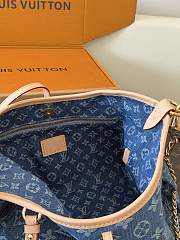 Louis Vuitton Carryall Cargo PM Denim 33.5x23x15cm - 2