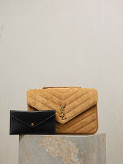 YSL Loulou Bag Suede 32x22x10cm - 1