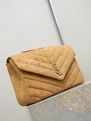 YSL Loulou Bag Suede 32x22x10cm - 4