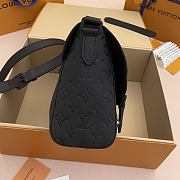 Louis Vuitton Christopher Messenger Black 32x19.5x11cm - Unahubs - 2