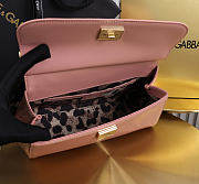 Dolce & Gabbana Sicily Bag Patent pink 25x17x9cm - Unahubs - 3
