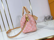 Louis Vuitton Speedy P9 Pink Bag 25x15x15cm - 5