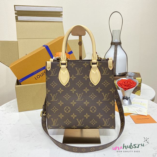 Louis Vuitton Sac Plat BB Monogram 21.5x22x9cm - Unahubs - 1