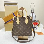 Louis Vuitton Sac Plat BB Monogram 21.5x22x9cm - Unahubs - 1