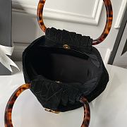 Chanel 26c black Suede 24x18x12cm - Unahubs - 3