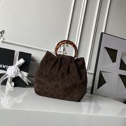 Chanel 26c Brown Suede 32x26x14cm - Unahubs - 3