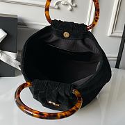 Chanel 26c Black Suede 32x26x14cm - Unahubs - 2