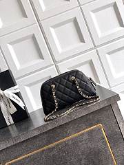 Chanel 26 Black Caviar Bag 19.5x11.7x5.5cm - Unahubs - 5