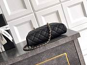 Chanel 26 Black Caviar Bag 19.5x11.7x5.5cm - Unahubs - 4