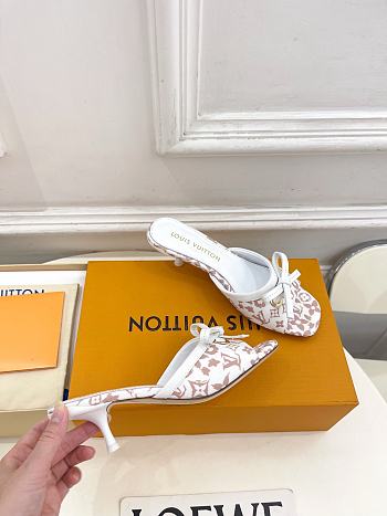 Louis Vuitton 6AM Mule Beige 5.5cm - Unahubs