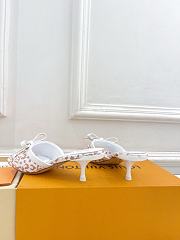 Louis Vuitton 6AM Mule Beige 5.5cm - Unahubs - 4