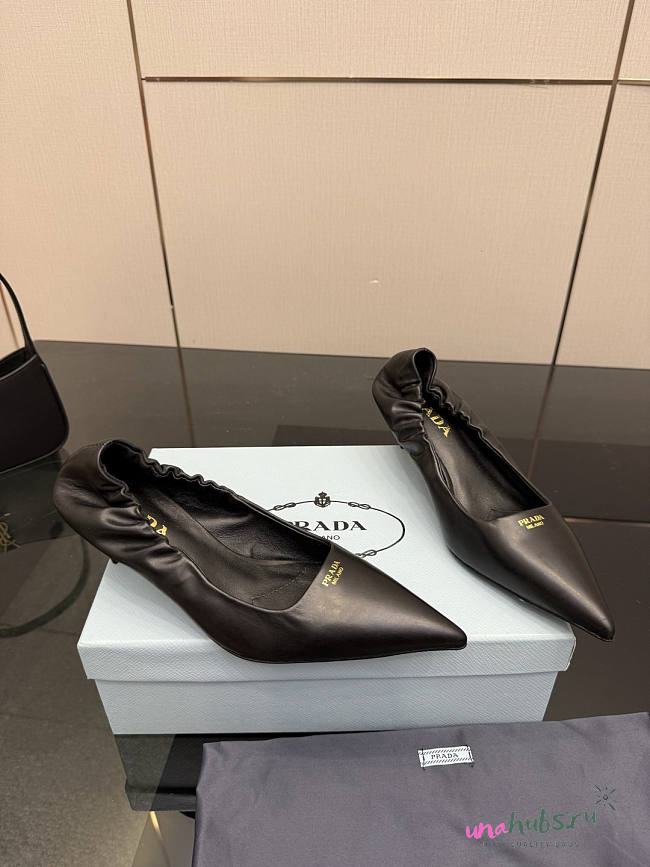 Prada Leather pumps black 55mm - Unahubs - 1