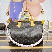 Louis Vuitton Speedy Soft 30 Monogram Orange 30x21x17cm - 3