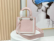 Dior Lady Bag Pink 24cm - Unahubs - 5