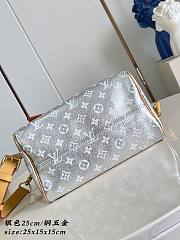 Louis Vuitton Speedy P9 Silver 25x15x15cm - Unahubs - 5