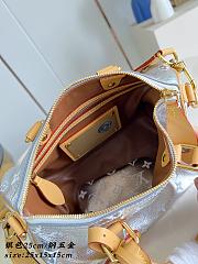 Louis Vuitton Speedy P9 Silver 25x15x15cm - Unahubs - 4