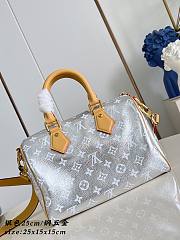 Louis Vuitton Speedy P9 Silver 25x15x15cm - Unahubs - 3