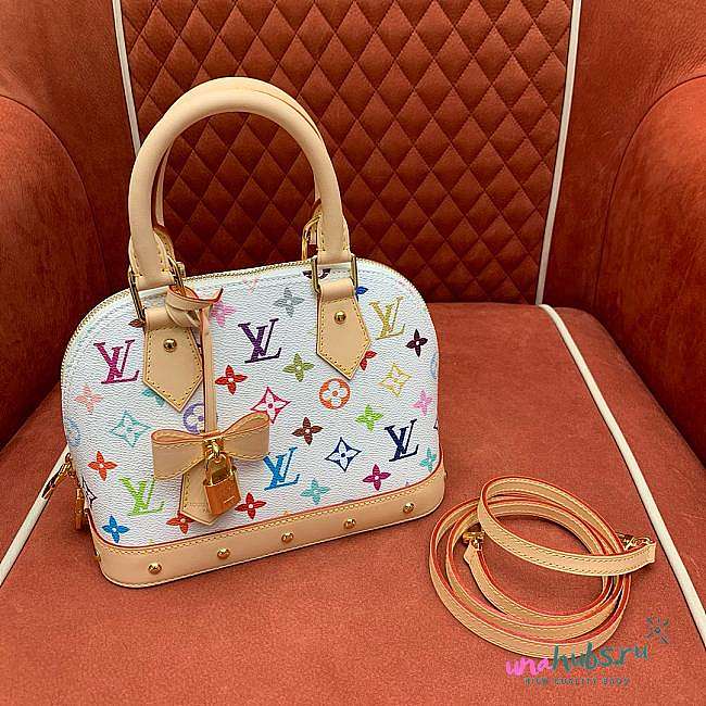 Louis Vuitton Alma BB Multicolor Bag - 23.5x17.5x11.5cm - 1