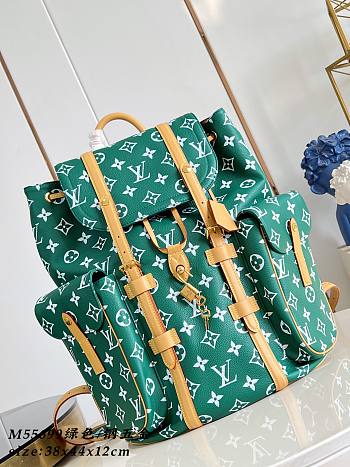 Louis vuitton Christopher Backpack Green 44x38x12.5cm - Unahubs