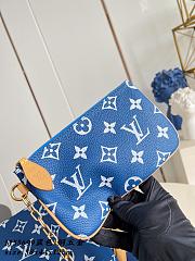 Louis vuitton Christopher Backpack Blue 44x38x12.5cm - Unahubs - 5
