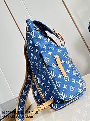 Louis vuitton Christopher Backpack Blue 44x38x12.5cm - Unahubs - 4