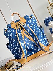 Louis vuitton Christopher Backpack Blue 44x38x12.5cm - Unahubs - 3