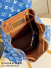Louis vuitton Christopher Backpack Blue 44x38x12.5cm - Unahubs - 2