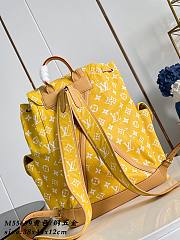 Louis vuitton Christopher Backpack Yellow 44x38x12.5cm - Unahubs - 4
