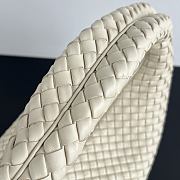 Bottega Veneta Maxi Veneta White 59x39x6cm  - 5