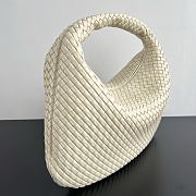 Bottega Veneta Maxi Veneta White 59x39x6cm  - 4