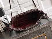 Chanel Clutch Strap Lambskin Dark Brown 18x12x5cm - Unahubs - 5