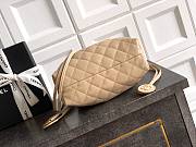 Chanel Clutch Strap Lambskin Beige 18x12x5cm - Unahubs - 3
