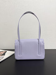 Chanel Small Flap Bag purple Calfskin Gold 22x15x7cm - Unahubs - 5